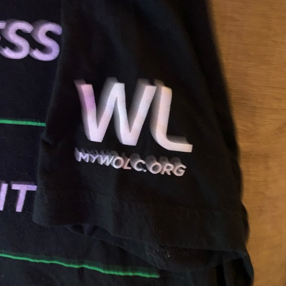 Obsessed With Jesus! Jet black soft cotton tee - Picture 3 of 3